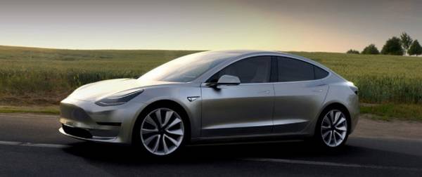 Компания Tesla представила доступный электромобиль - фото
