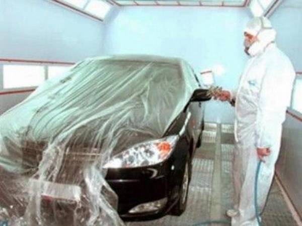 Ремонт лакокрасочного покрытия автомобиля - возможные варианты действий
